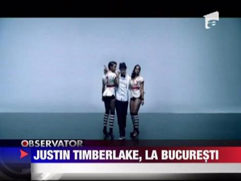 Justin Timberlake, la Bucuresti
