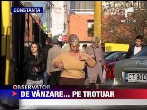 Masini lasate de izbeliste in Constanta