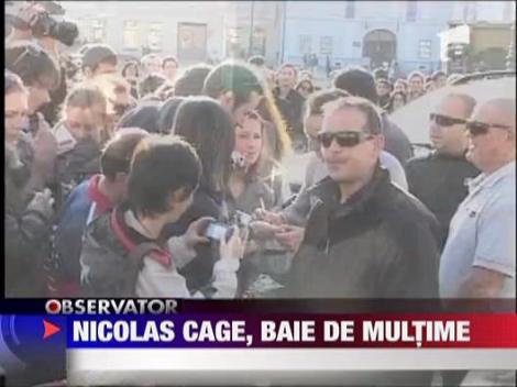 Nicolas Cage, baie de multime