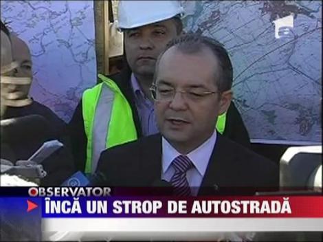 Inca un strop din autostrada Transilvania