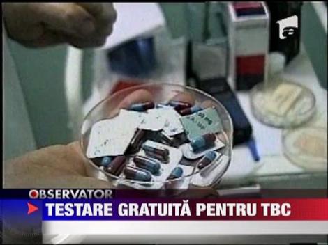 Testare gratuita pentru TBC