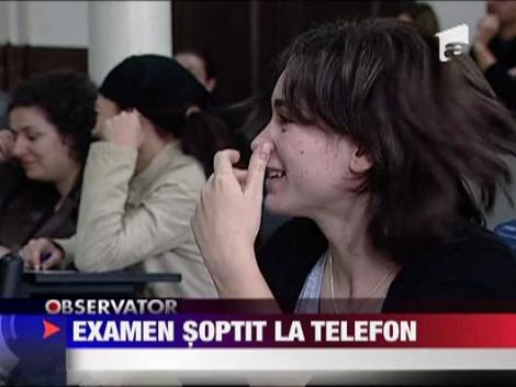 Examen soptit la telefon