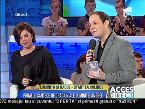 Luminita Anghel - primele colinde, alaturi de mari artisti