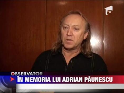 In memoria lui Adrian Paunescu