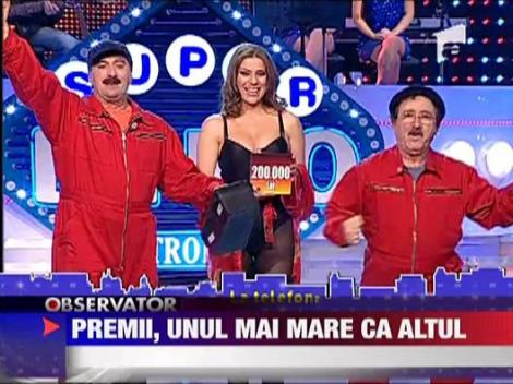 Premii, unul mai mare ca altul