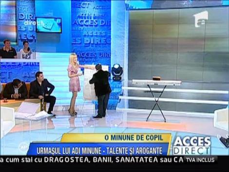 Adrian Minune: "Fuck your wife, Vali"