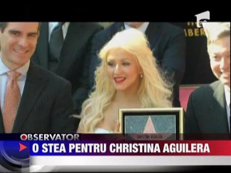 O stea pentru Christina Aguilera