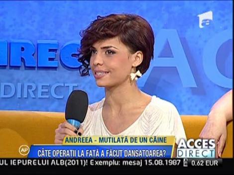 Andreea obisnuia sa manance o paine la o masa