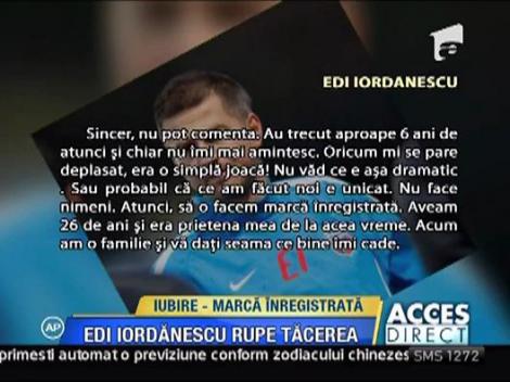 Edi Iordanescu, insurat si tatal unui copil de 6 luni, evita acest scandal de presa