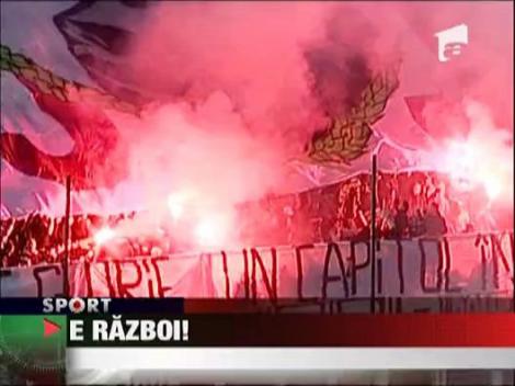 E razboi! Coman cearta suporterii!