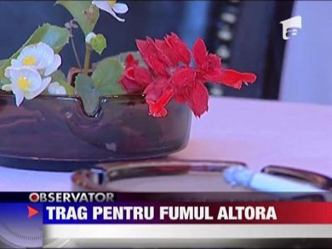 Isi umplu plamanii cu fum fara sa fumeze