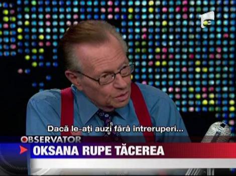 Oksana Grigorieva rupe tacerea