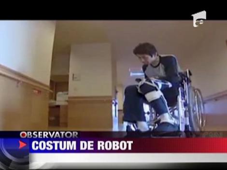 Proteza robotica ce ii ajuta pe invalizi sa se miste normal