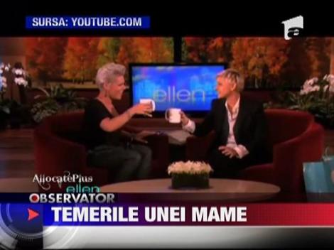 Pink se teme sa fie mama