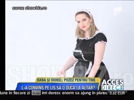 Oana Lis a pozat foarte incitant pentru Viorel
