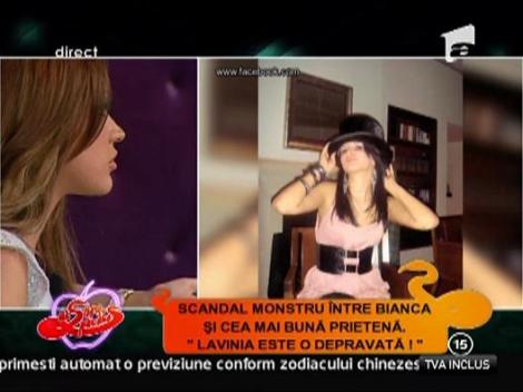 Mama Biancai: "Fiica mea s-a fript cu Lavinia"