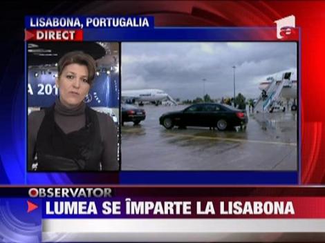 Lumea se imparte la Lisabona