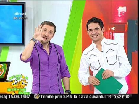 Daniela Crudu foarte vesela la Neatza