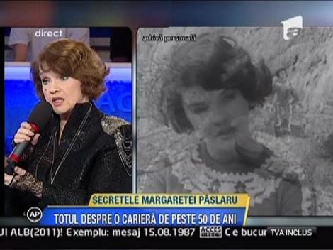Margareta Paslaru - secretele unei cariere de peste 50 de ani