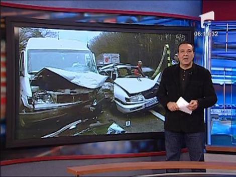 Accident rutier intre localitatile Codlea si Vladeni