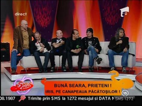 Iris, pe canapeaua pacatosilor