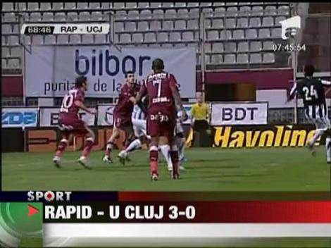 Rapid - U Cluj 3-0
