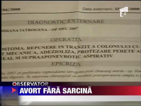 Avort fara sarcina