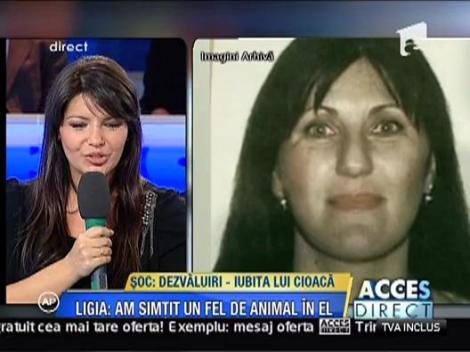 Ligia, iubita lui Cioaca: "A fost dragoste la prima vedere, m-a facut sa tremur"
