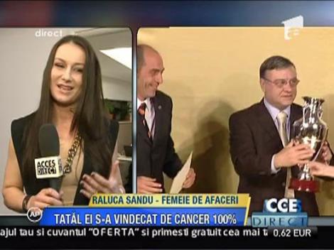 Raluca Sandu  a infiintat o clinica pentru bolnavii de cancer