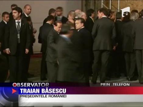 Basescu a explicat gestul lui Berlusconi