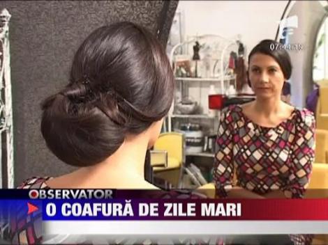 O coafura de zile mari