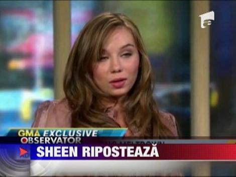 Charlie Sheen riposteaza