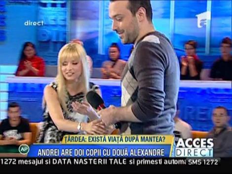 Andrei Tardea - ajutat cu bani de o fosta iubita