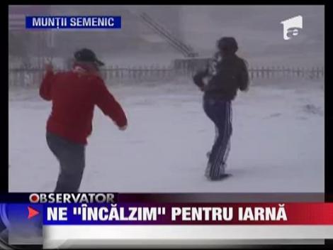 Iarna tatoneaza Romania