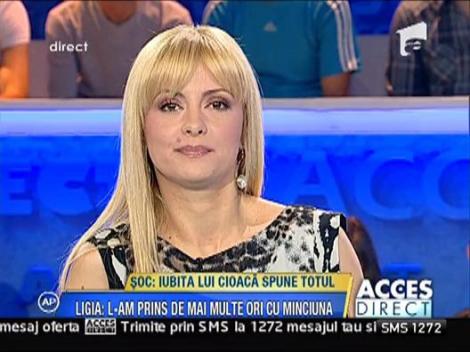 Ligia si Cioaca se suspectau si se verificau unul pe celalalt