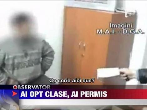 Ai opt clase, ai permis de conducere