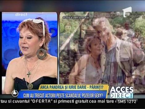 Iurie Darie si Anca Pandrea au botezat o fetita