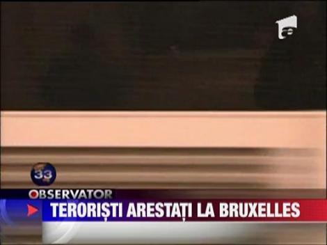 Teroristi arestati la Bruxelles