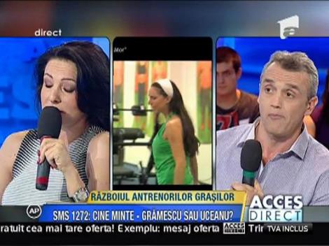 Conflict de proportii intre antrenorii grasilor