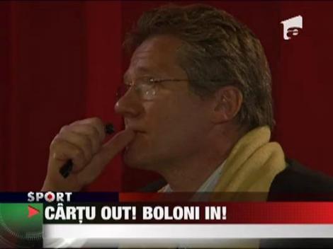Cartu out, Boloni in!