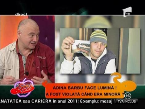 Adina Barbu comeneaza afirmatiile fostului iubit
