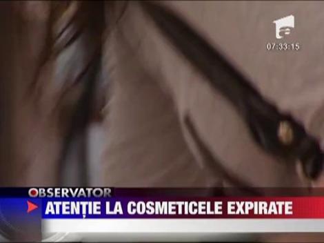 Atentie la cosmeticele expirate