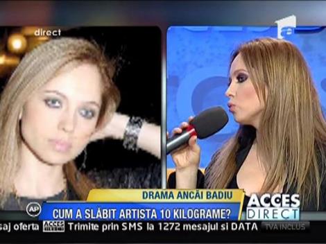 Anca Badiu - un tratament i-au adus zeci de kg in plus