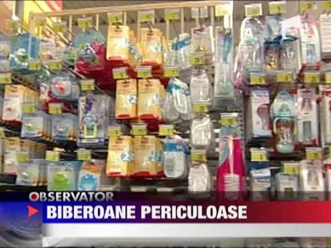 Biberoane periculoase