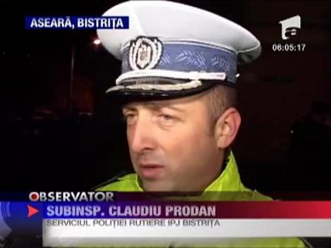 Accident grav in Bistrita