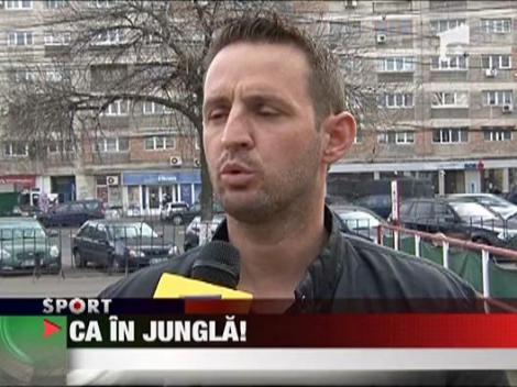 Arbitru batut de un suporter