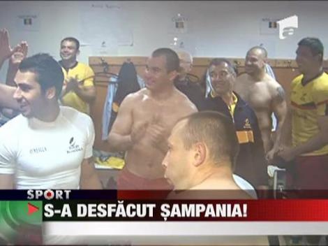 S-a desfacut sampania!