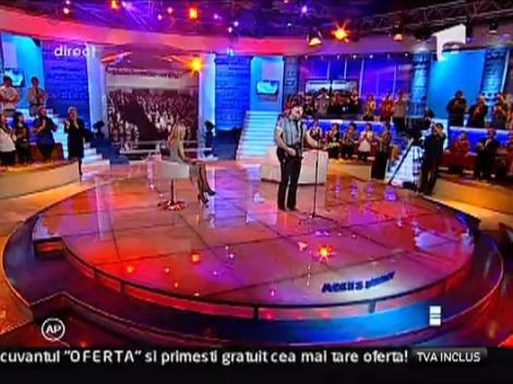 Vasile Seicaru a cantat la Acces Direct