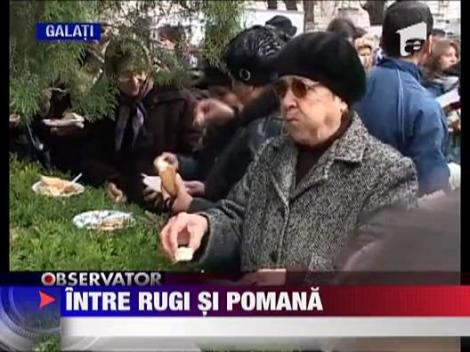 Intre pomana si rugi