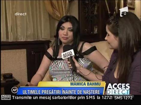 Adriana Bahmuteanu - ultimele pregatiri inainte de nastere